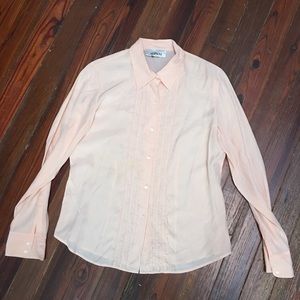 Vintage silk Alfani blouse sz M
